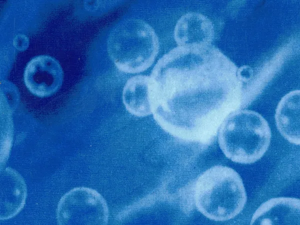 DECORAL modré bubliny ISD700