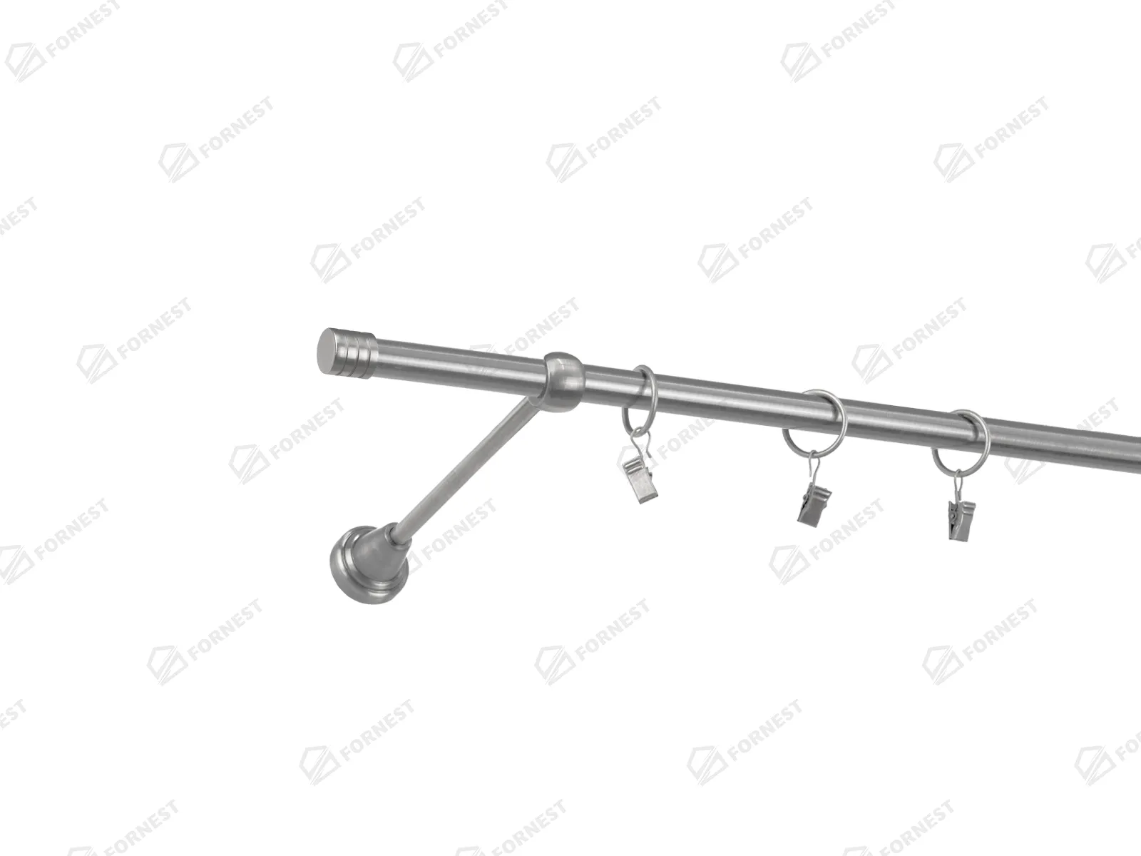 Garniža 16mm - 1rad - RADIATOR - satin