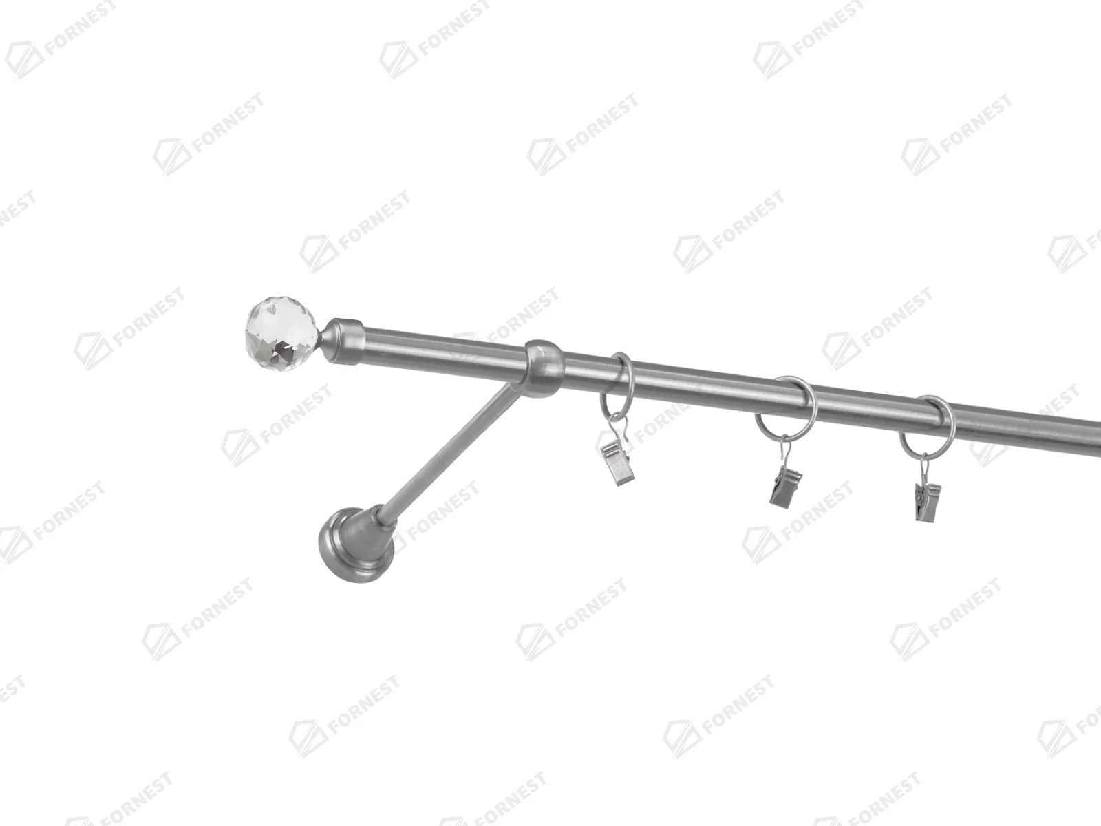 Garniža 16mm - 1rad - GUĽA CRYSTAL - satin