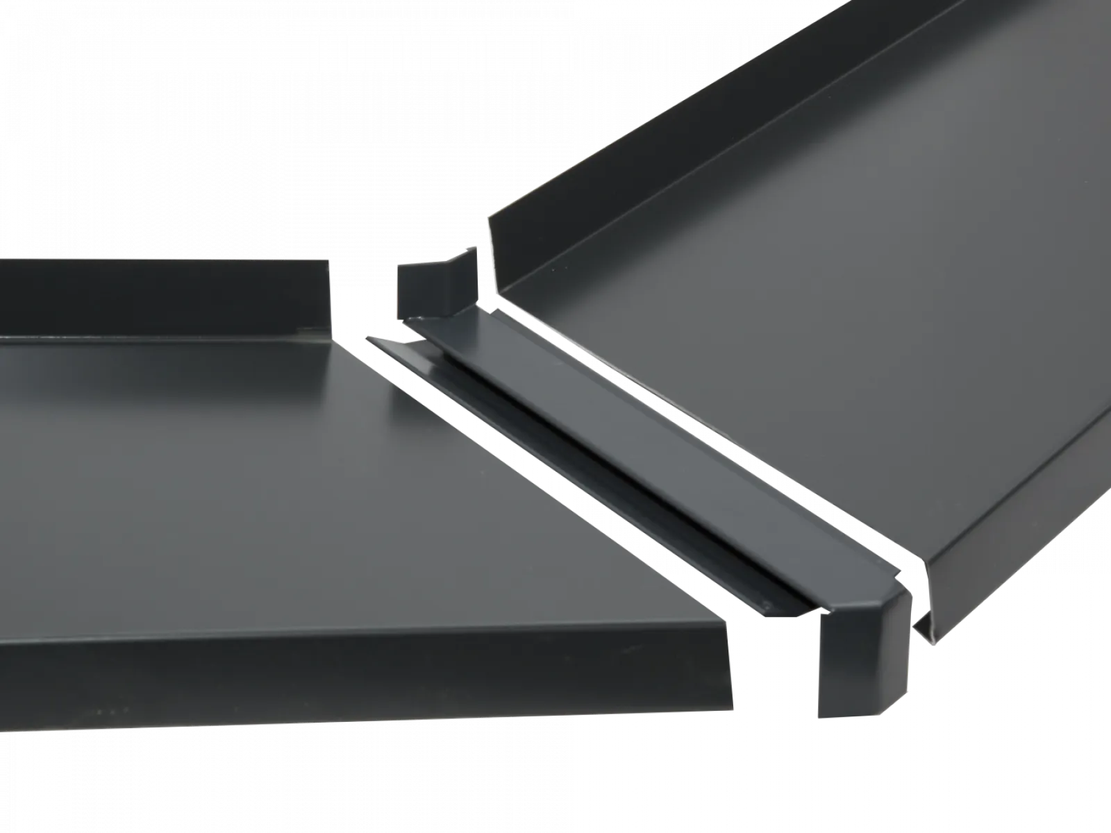 Hliníková spojka - 135° - nos 25mm - antracit RAL 7016