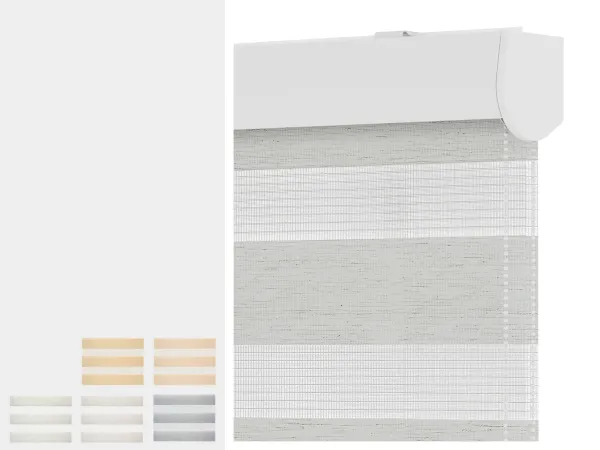 Roleta  NOBLE - deň a noc - látka BALI