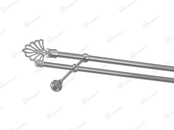 Garniža 16x16mm - 2rady - MODERN - satin 1