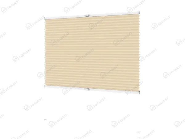 Plisé rolety LUX - látka Almond 11192 - BLACKOUT (zatemňujúca) 2