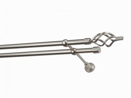 Garniža 19x19mm - 2rady - GUĽA AZUR - satin 1