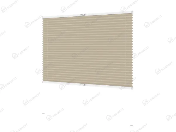 Plisé rolety LUX - látka Crafted Linen 11197 - BLACKOUT (zatemňujúca) 2