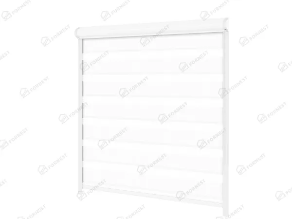 Roleta SWING - deň a noc - látka Miami 1301 - biela 1