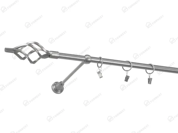 Garniža 16mm - 1rad - GUĽA AZUR - satin