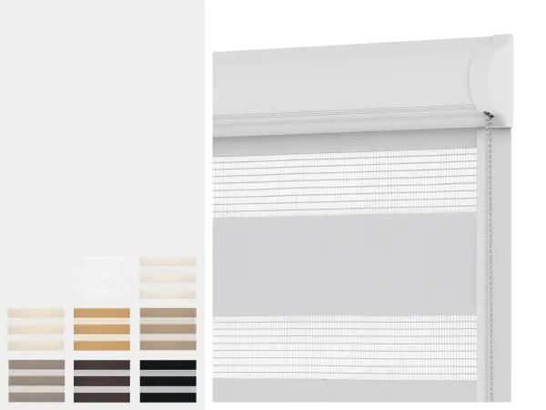 Roleta SWING LITE - deň a noc - látka MIAMI