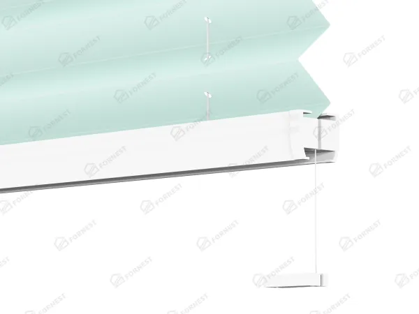 Plisé rolety LUX - látka Cool mint 11240 - BLACKOUT (zatemňujúca) 6