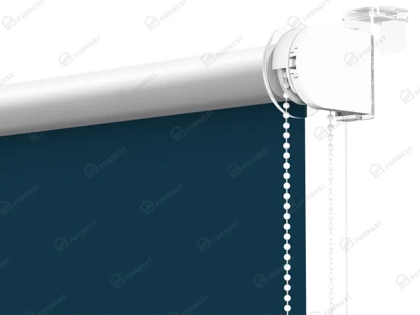 Roleta MINI - látka Madagaskar 065 - kráľovská modrá -  (thermo) 2