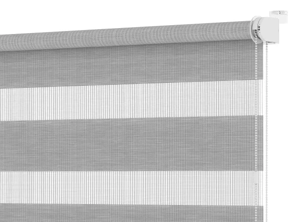 Roleta  MINI - deň a noc - látka BLACK ELEGANCE 1