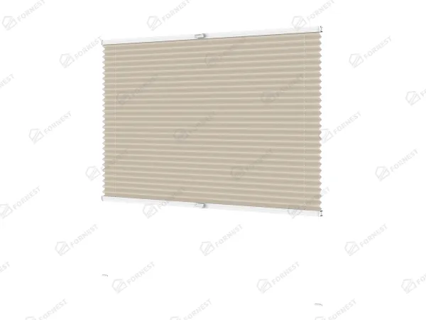 Plisé rolety LUX - látka Crafted linen 11064 - PEARL 2