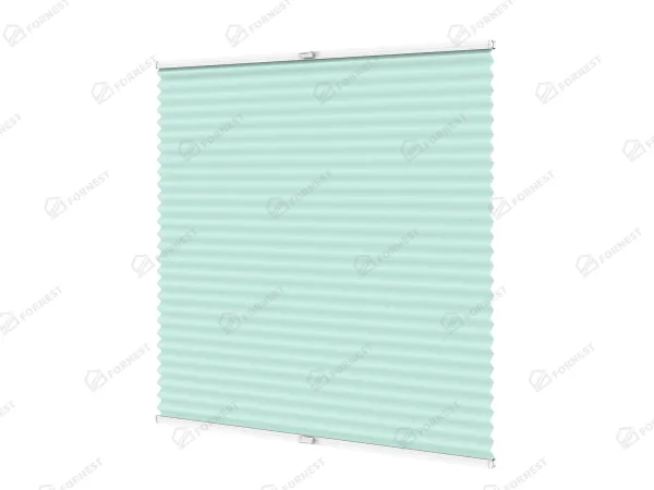 Plisé rolety LUX - látka Cool mint 11240 - BLACKOUT (zatemňujúca) 1