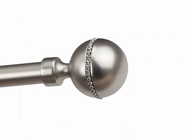 Garniža 25x16mm - 2rady - KALISTO CRYSTAL - satin 4