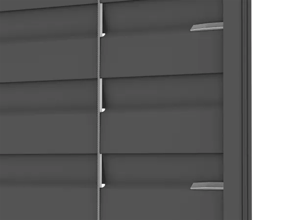 Vonkajšie žalúzie Z90 - kľuka - bez krycieho plechu 2