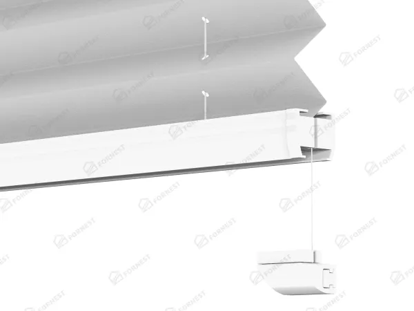 Plisé rolety LUX - látka Silver dust 11072 - PEARL 8