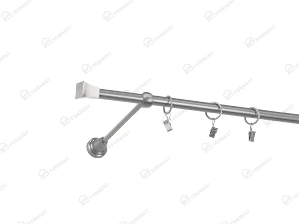 Garniža 16mm - 1rad - PLUTON - satin