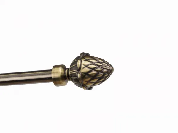 Garniža 25x25mm - 2rady - ŽALUĎ - antik 3