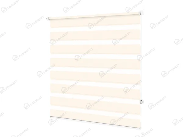 Roleta MINI - deň a noc - látka Miami 1302 - béžová 1