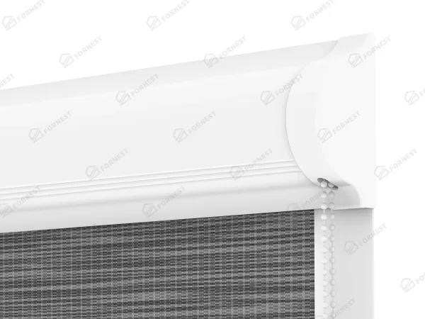 Roleta SWING LITE - deň a noc - látka Maurícius 70 - antracit 3