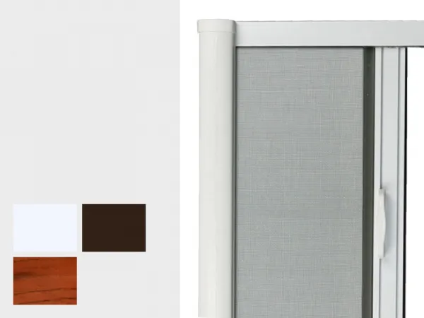 Sieťky na STREŠNÉ OKNO - rolovanie z boku - bežné farby