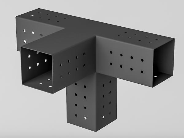 Kovanie - štvoruzlové (stred s 1stranným priečnikom)