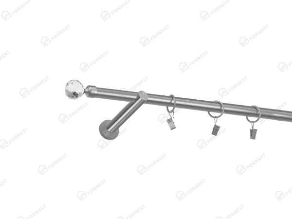 Garniža 19mm - 1rad - GUĽA CRYSTAL - satin