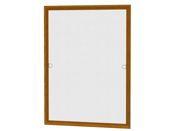 Sieťky na  OKNO - pevné - BOROVICA drevoimitácia