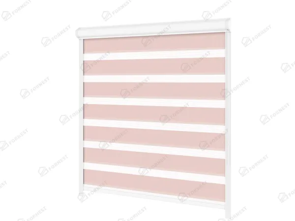 Roleta SWING LITE - deň a noc - látka Bahama 1811 - staroružová 1