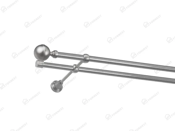 Garniža 16x16mm - 2rady - KALISTO - satin 1