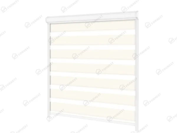 Roleta SWING LITE - deň a noc - látka Zakynthos 03 - slonová kosť 1