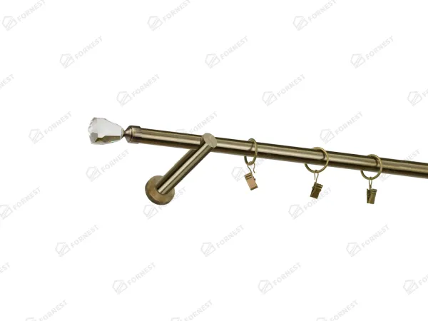 Garniža 19mm - 1rad - CRYSTAL CONE - antik