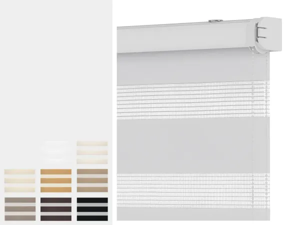 Roleta SOLID M - deň a noc - látka MIAMI