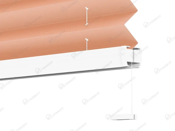 Plisé rolety LUX - látka Coral 11074 - PEARL 6