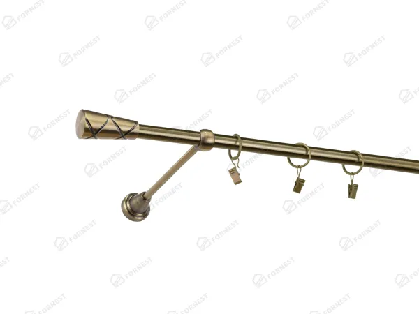 Garniža 16mm - 1rad - TRAPEZIUM - antik