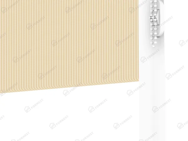 Roleta SWING - deň a noc - látka Miami 1303 - biela káva 4