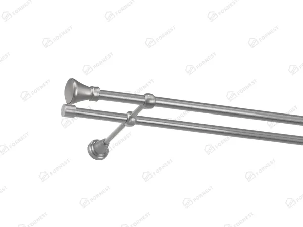 Garniža 16x16mm - 2rady - KOLOSEO - satin 1