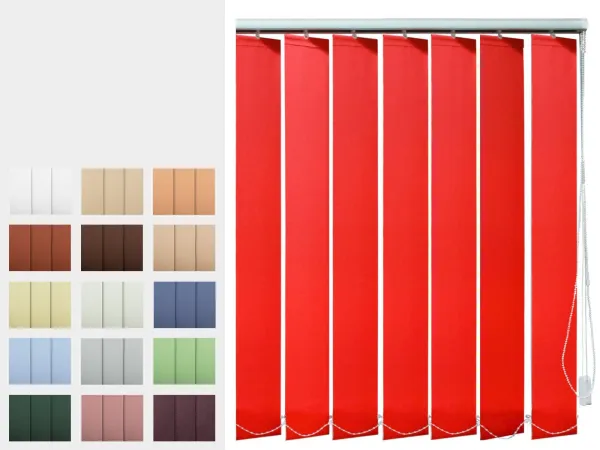 Vertikálne žalúzie - látka CREPPE