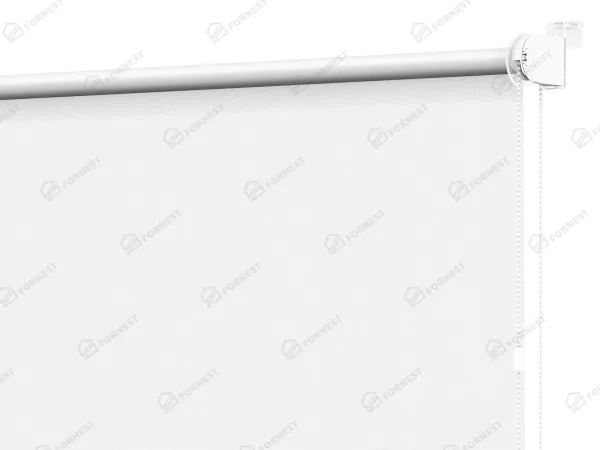 Roleta MINI - látka Madagaskar 051 - biela - (thermo)