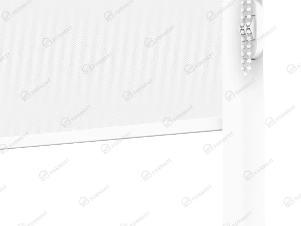 Roleta SWING - látka Madagaskar 051 - biela - (zatemňujúca) 3