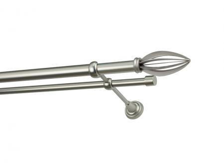 Garniža 25x16mm - 2rady - PANTEON - satin 1