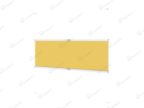 Plisé rolety LUX - látka Lemon fizz 11239 - BLACKOUT (zatemňujúca) 3