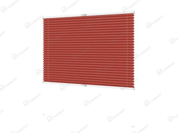 Plisé rolety LUX - látka Ruby red 11076 - PEARL 2