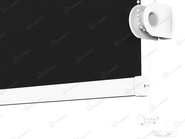 Roleta MINI - látka Madagaskar 069 - čierna - (thermo) 3