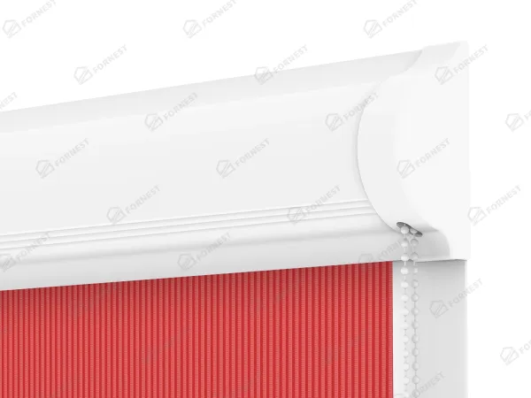 Roleta SWING LITE - deň a noc - látka Bahama 1804 - červená 3