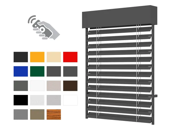 Vonkajšie žalúzie Z90 - motor - bez krycieho plechu