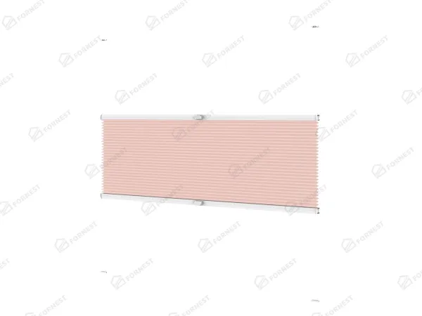 Plisé rolety LUX - látka Lovely rose 11241 - BLACKOUT (zatemňujúca) 3