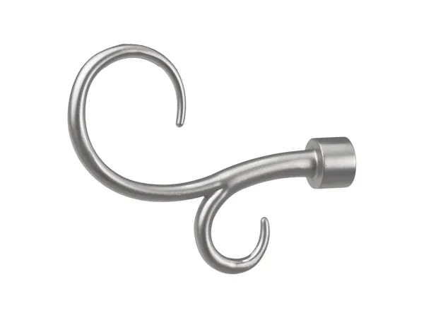 Garniža 16x16mm - 2rady - HÁK DVOJITÝ - satin 2