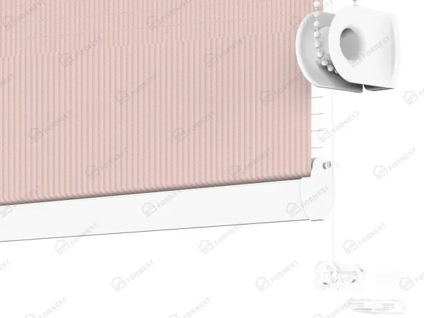 Roleta MINI - deň a noc - látka Bahama 1811 - staroružová 4