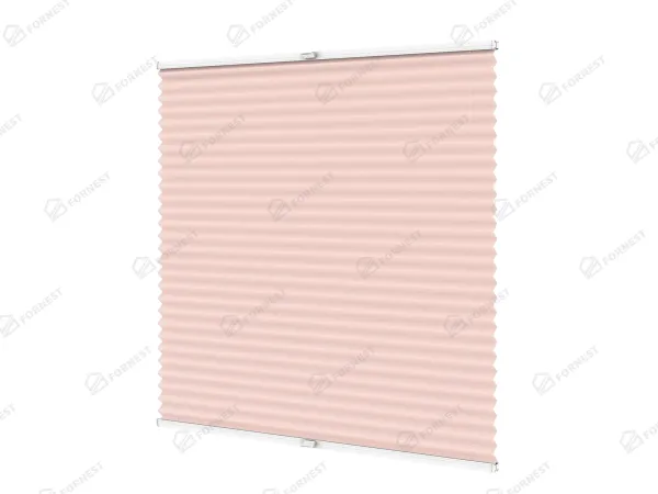 Plisé rolety LUX - látka Lovely rose 11241 - BLACKOUT (zatemňujúca) 1